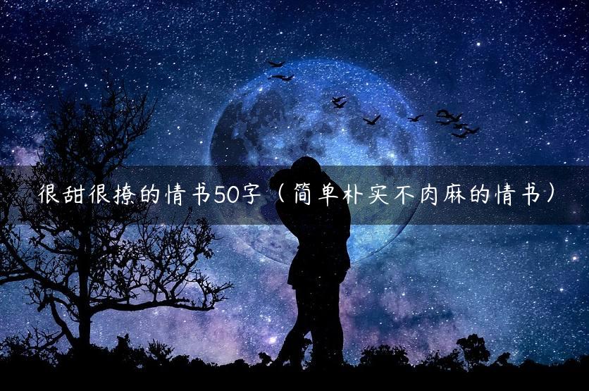 很甜很撩的情书50字（简单朴实不肉麻的情书）